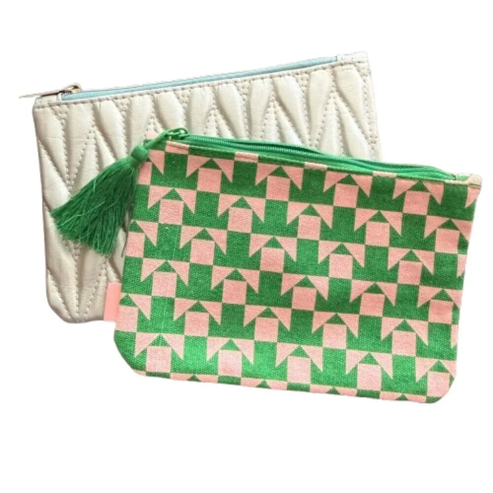 Ipsy Cosmetic Bags Pair